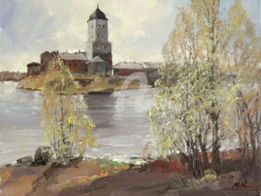 Pittura intitolato "Vyborg" da Mark Kremer, Opera d'arte originale