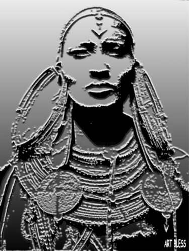 Digital Arts titled "QUEENLA" by Kreol, Original Artwork