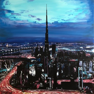 "Burj-Khalifa.jpg" başlıklı Tablo Krikor Simonian tarafından, Orijinal sanat, Akrilik