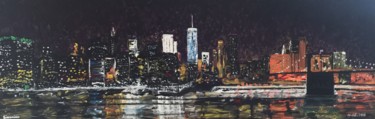 Malarstwo zatytułowany „New York.jpg” autorstwa Krikor Simonian, Oryginalna praca, Akryl