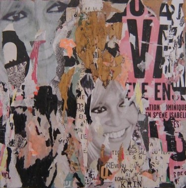 Peinture intitulée "Brigitte Bardot" par K.Rin, Œuvre d'art originale, Autre