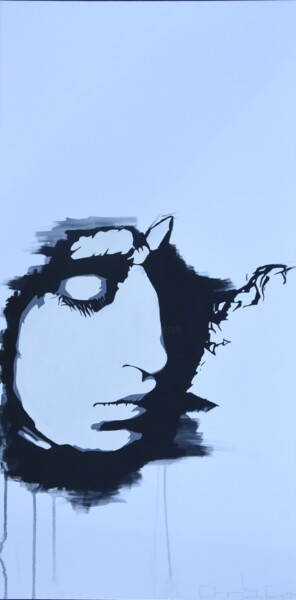Peinture intitulée "Angelo Branduardi 2…" par Christophe Caniac, Œuvre d'art originale, Acrylique