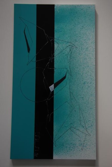 Peinture intitulée "Graff-bombe" par Christophe Caniac, Œuvre d'art originale, Acrylique