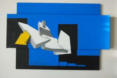 Painting titled "Graff 2011" by Christophe Caniac, Original Artwork