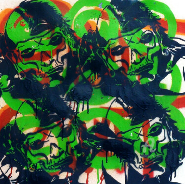 Painting titled "dsc07786.jpg" by Kris.P, Original Artwork, Spray paint