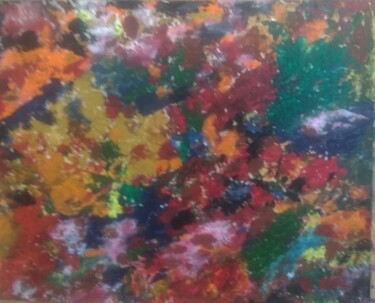 Painting titled "Multicolored abstra…" by Krishna Art Gallery, Original Artwork, Acrylic