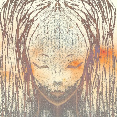 Grafika cyfrowa / sztuka generowana cyfrowo zatytułowany „Nébia” autorstwa Kriss N'Koumenzoghé, Oryginalna praca, Malarstwo…