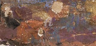 Ζωγραφική με τίτλο "Ocres et pigments" από Kriss Carles, Αυθεντικά έργα τέχνης