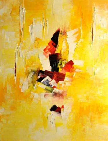 Peinture intitulée "Imbroglio" par Kristeen Van  Ryswyck, Œuvre d'art originale, Huile