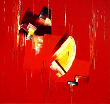 Картина под названием "Fantasme" - Kristeen Van  Ryswyck, Подлинное произведение искусства, Масло