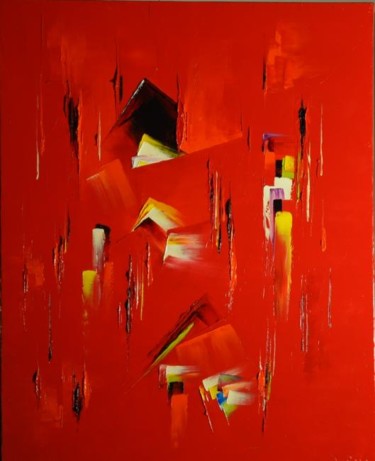 Peinture intitulée "Dispersion" par Kristeen Van  Ryswyck, Œuvre d'art originale