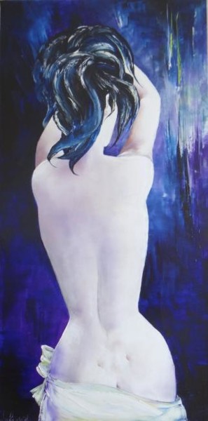 Peinture intitulée "Clarisse" par Kristeen Van  Ryswyck, Œuvre d'art originale, Huile