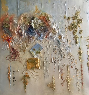 Peinture intitulée "Les trésors d'Elise" par Kristeen Van  Ryswyck, Œuvre d'art originale, Huile