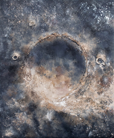 Peinture intitulée "Mars" par Kristen Jelly, Œuvre d'art originale, Acrylique