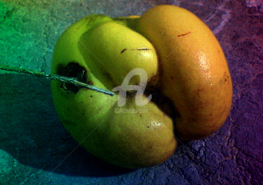 Photography titled "Quince" by Kristian Serbak, Original Artwork, Digital Photography