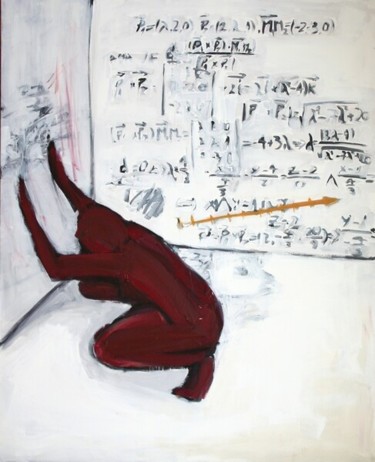 Painting titled "breakdown" by Kristina Kovacevic, Original Artwork