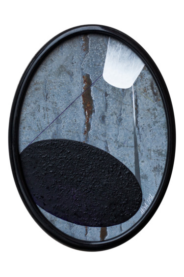 Pittura intitolato "Reflector" da Kristine Abika, Opera d'arte originale, Acrilico Montato su Telaio per barella in legno