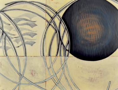 Картина под названием "Into Clarity (Veile…" - Kristopher Lionel, Подлинное произведение искусства, Масло Установлен на Дере…