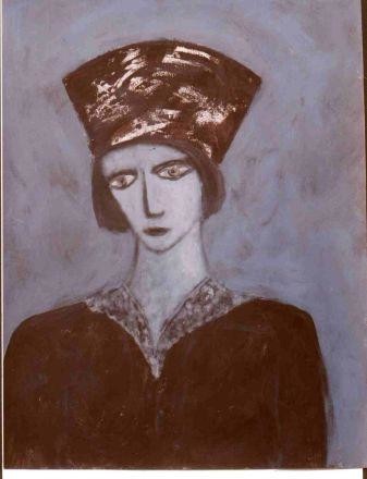 Painting titled "Anna KARENINE" by Agnan Kroichvili, Original Artwork