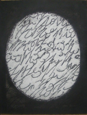 Peinture intitulée "Par l'écrit" par Agnan Kroichvili, Œuvre d'art originale, Acrylique