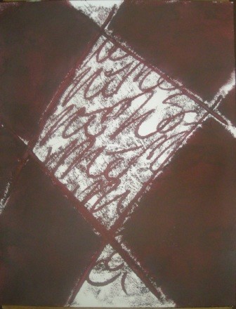 Malerei mit dem Titel "2008-107" von Agnan Kroichvili, Original-Kunstwerk