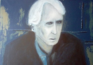 Peinture intitulée "Jorge SEMPRUN" par Agnan Kroichvili, Œuvre d'art originale
