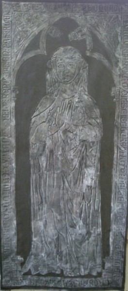 Pintura intitulada "Isabeau en relief-L…" por Agnan Kroichvili, Obras de arte originais