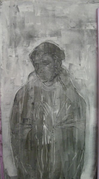 Peinture intitulée "Fr. Jean Tabourot" par Agnan Kroichvili, Œuvre d'art originale, Acrylique