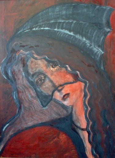 Painting titled "intimité" by Agnan Kroichvili, Original Artwork