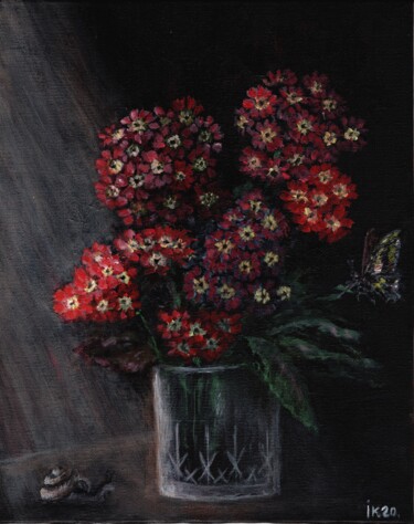 Pittura intitolato "Primula v.2" da Krughoff, Opera d'arte originale, Acrilico