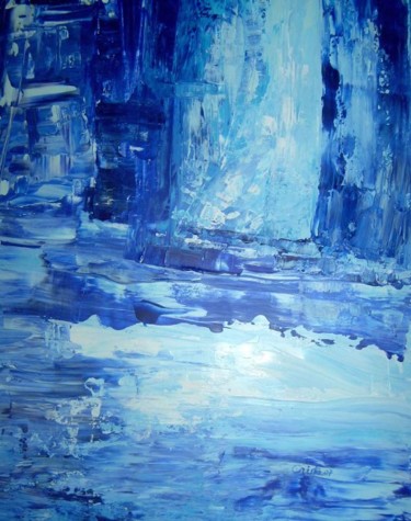 Painting titled "Atlantis" by Krysta, Original Artwork