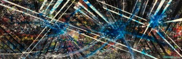 Pittura intitolato "Spacecolors" da Krystali Art Design, Opera d'arte originale, Spray