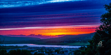 Photography titled "Cahersiveen Sunset" by Krystian Kaplon, Original Artwork, Digital Photography