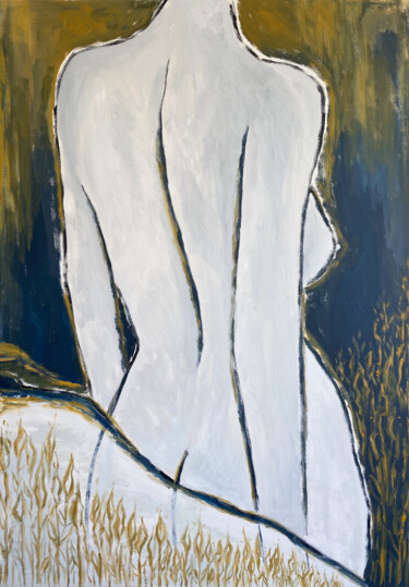 Картина под названием "FREEDOM" - Kristina Malashchenko, Подлинное произведение искусства, Масло Установлен на Деревянная па…