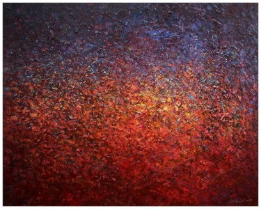 Peinture intitulée "Meadow" par Krzysztof Lozowski, Œuvre d'art originale