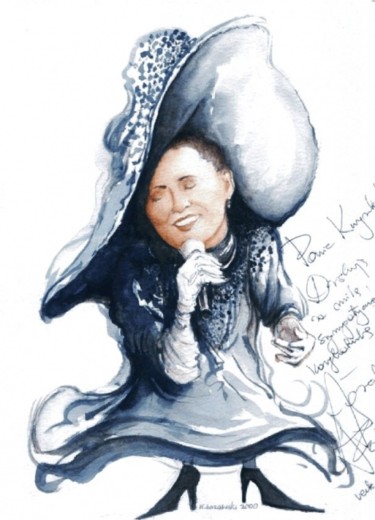 Painting titled "Agnieszka Fatyga" by Krzysztof Lozowski, Original Artwork