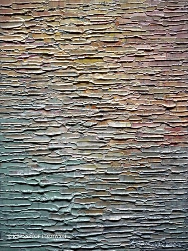 Peinture intitulée "Water 169" par Krzysztof Lozowski, Œuvre d'art originale, Acrylique
