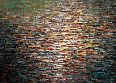 Painting titled "Water 104" by Krzysztof Lozowski, Original Artwork, Acrylic