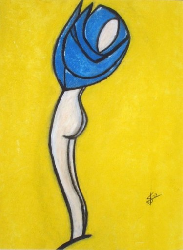Peinture intitulée "SPOGLIAMENTO" par Ksaro, Œuvre d'art originale