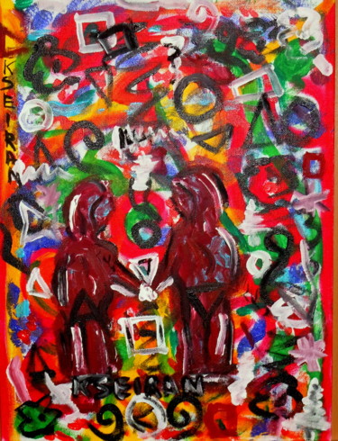 Painting titled "kseiran keusseyan s…" by Kseiran, Original Artwork, Acrylic