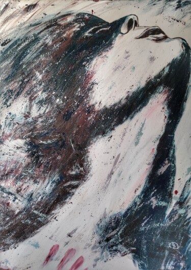 Картина под названием "Главная роль" - Ксения Давыдова, Подлинное произведение искусства, Акрил