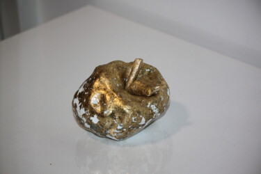 Skulptur mit dem Titel "Gypsum sculpture Bi…" von Kseniya Redina, Original-Kunstwerk, Gips