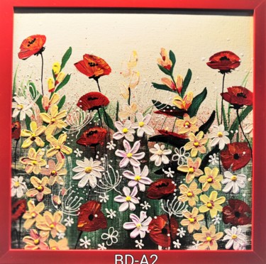 "Bloomingdale A2" başlıklı Tablo Geetu Thakur tarafından, Orijinal sanat, Akrilik Karton üzerine monte edilmiş