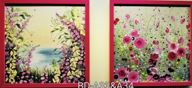 Malarstwo zatytułowany „Bloomingdale A33 &…” autorstwa Geetu Thakur, Oryginalna praca, Akryl Zamontowany na Karton
