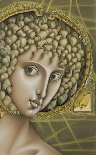 Pittura intitolato "Sandra" da Kubelskyi Ruslan, Opera d'arte originale, Acrilico