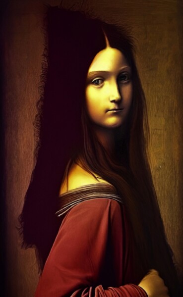 Painting titled "Alessandra" by Kubelskyi Ruslan, Original Artwork, Acrylic