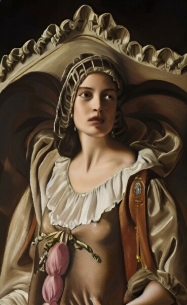 Peinture intitulée "Susanna" par Kubelskyi Ruslan, Œuvre d'art originale, Acrylique