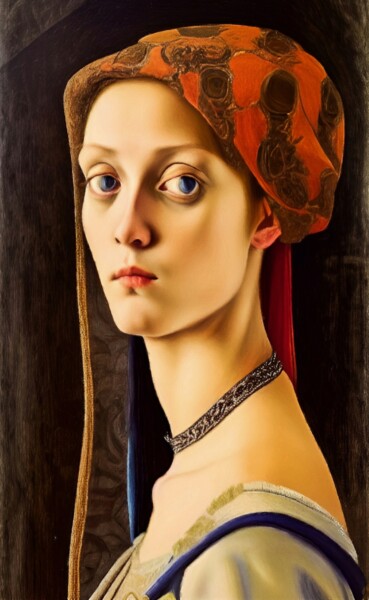 Painting titled "Elena" by Kubelskyi Ruslan, Original Artwork, Acrylic