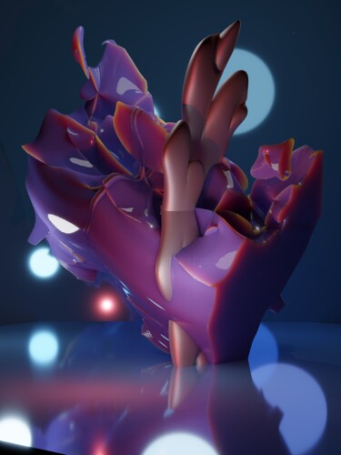 Arts numériques intitulée "Gonar" par Kubicol, Œuvre d'art originale, Modélisation 3D