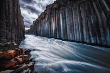 摄影 标题为“Studlagil canyon, I…” 由Martin Kucera, 原创艺术品, 数码摄影